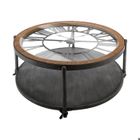 ATMOSPHERA CRÉATEUR D'INTÉRIEUR Table basse "Chrono" noir D90cm - Atmosphera createur d'interieur - Noir