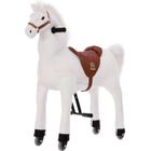 Cheval Blanc à Monter - Handelshaus Legler - Peluche - Pour Enfant de 5 à 12 Ans