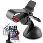 INSTEN Support Ventouse Universel Noir 360° Rotatif Fixation Pare-brise Voiture Véhicule Automobile Pour iPhone Samsung Galaxy Xp...