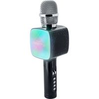 Microphone Karaoké Bluetooth BIGBEN Party - Effets sons et lumières - Noir