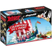 Calendrier de l'Avent Astérix PLAYMOBIL - Astérix et les Pirates - 71087 - 125 pièces dont 7 personnages