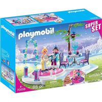 Playmobil Magic - SuperSet Bal royal - Prince, princesse et piste de danse tournante - 86 pièces