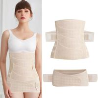 KEWUF 1 PCS 3 en 1 Ceinture Abdominale Femme, 3 /Meter Ceinture Post A