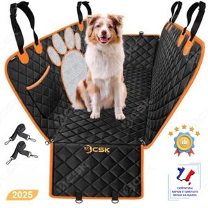 Housse De Siège Auto Pour Chien - Compatible Peugeot 208 I (2012-2014) - Protection Banquette Arrière Imperméable Et Antidérapante