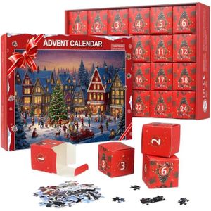 Calendrier De L'Avent 2024 - 24 Puzzles En Métal Et 3D, Compte à Rebours Noël