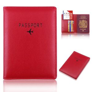 Porte-Cartes Porte-Monnaie Pochette de Voyage Tendance avec bloqueur de Cou Passeport