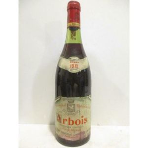 VIN ROUGE arbois fruitière vinicole rouge 1981 - jura