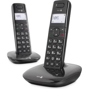 Téléphone fixe Doro Comfort 1010 Duo Téléphone sans Fil DECT pour