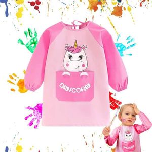 Tablier Peinture Enfant,2Pcs Etanches Blouse Peinture Enfant,Tablier  Artisanal Enfants avec Poches,Réglables Tablier Enfant - Cdiscount Jeux -  Jouets