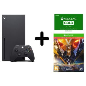 CONSOLE XBOX SERIES X Console XBOX Series X + XBOX Live Gold 14 jours + 
