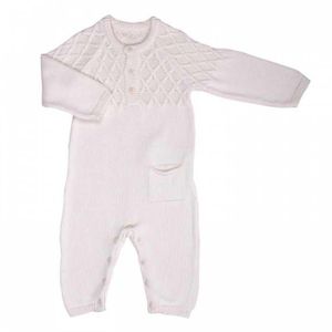 COMBI-PILOTE Combinaison bébé en tricot de coton bio, LOAN