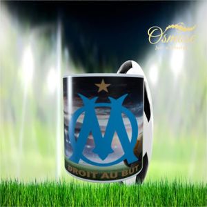 Mug OM Officiel Olympique De Marseille - Collection 100% Supporter Phocéen En Céramique
