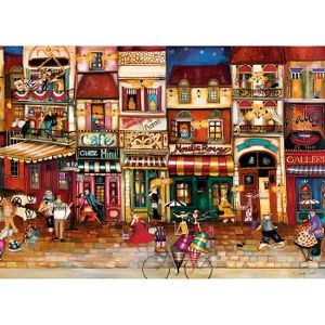 PUZZLE Puzzle 1000 pièces : Les rues de Paris
