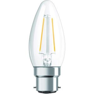 AMPOULE - LED Ampoule à filament LED | Culot B22 | Forme flamme 