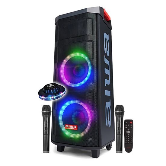 Serioux Enceintes Gaming 2.0 Blys X167 RGB - Son Stéréo Puissant, Bluetooth 5.0, Éclairage Multicolore
