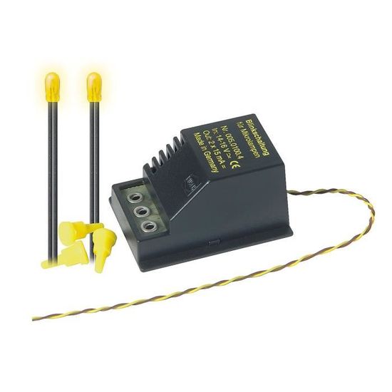 Lot De 5 LED 12V Pré-câblées Pour Modélisme Ferroviaire - Éclairage Intérieur Bâtiments Échelle HO/OO - Blanc Chaud Ou Froid - 14