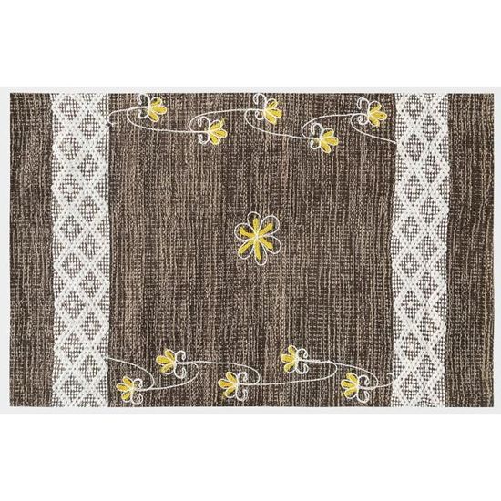 Tapis De Selle Demi-doublé Tweed Rose – Taille COB – Lavable En Machine