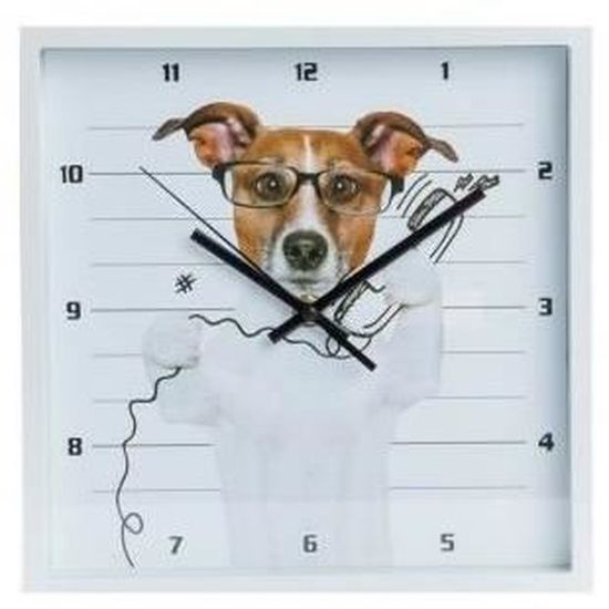 Horloge Pendule Murale Chien Humour 24 Cm Cdiscount Maison Horloge Pendule Murale Chien Humour 24 Cm Cdiscount Maison