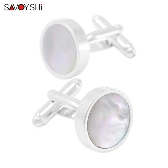 UJOY Boutons De Manchette Et Boutons De Smoking Avec Boîte Cadeau - Kit 8 En 1 Pour Homme