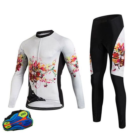 Maillot Cyclisme Homme Manches Longues - Fermeture Zip - Tailles S à 5XL - Multicolore