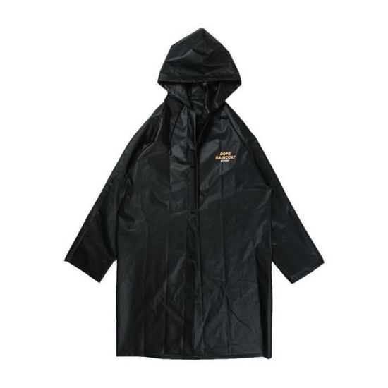 Manteau De Pluie Long Adulte Léger Et Réutilisable - EVA Imperméable - Pour Randonnée, Vélo, Chasse - Taille M (convient 150-188cm)