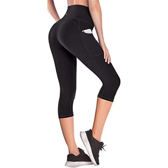 Pantalon De Sport MOVE BEYOND Femme - Jogging 4 Poches, Taille Mi-Haute, Confort Yoga Et Gym