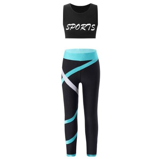 Boléro Danse Fille FEESHOW - Manches Longues, Cache-Cœur, Polyester