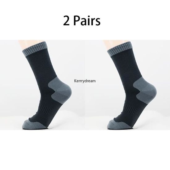 Chaussettes Moto Imperméables SPRING 2104 – Noir Et Rouge, Pour Hiver Et Hors-route, Fabriquées En Italie