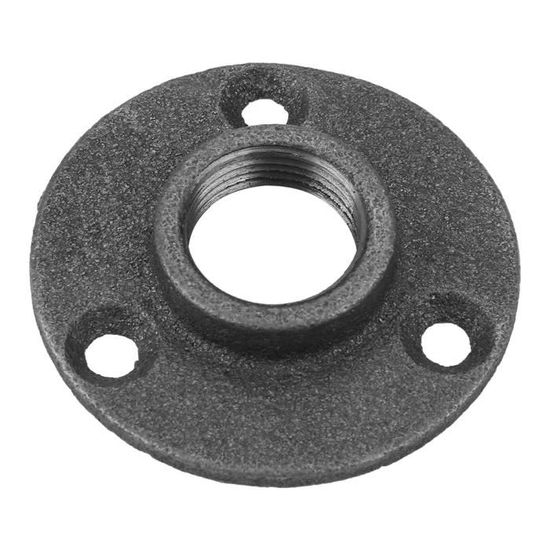 Bride de plancher 1/2'' -15x21mm - fonte noire | Leroy Merlin