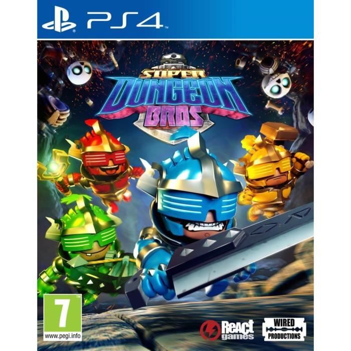 Just For Games Super Dungeon Bros Jeu PS4