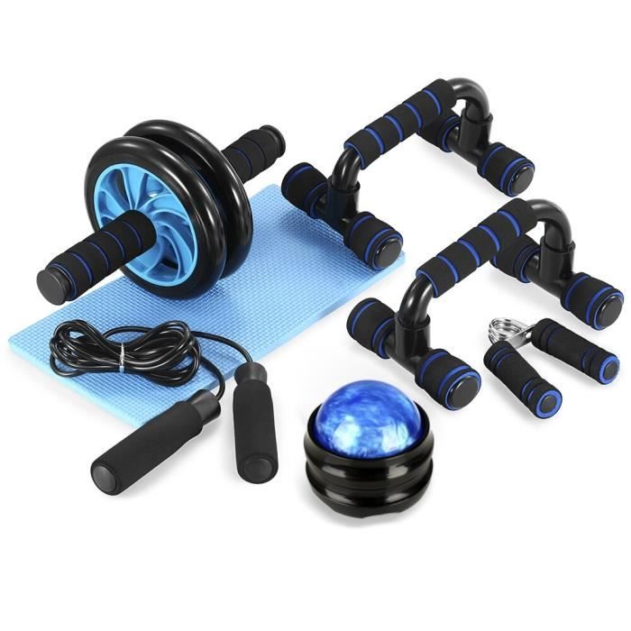 TOMSHOO équipement de Fitness équipement de musculation roue rouleau Kit rouleau Abdominal barre d - Modèle: style 3 - HSJSZHA04652