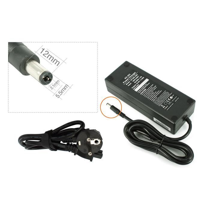 PowerSmart® Chargeur pour ebike Velo de Ville, Victoria, Vitalbike, Zephyr, Van Raam 36 V