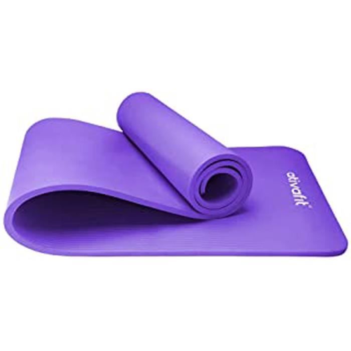 Yoga D'Exercice Tapis De Sol Grande Rembourré Extra Épais 12 Mm Antidérapant Entraînement Pilates Tapis D'Exercice