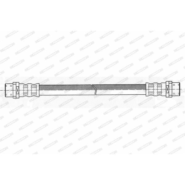 FLEXIBLE DE FREIN FERODO FHY2088