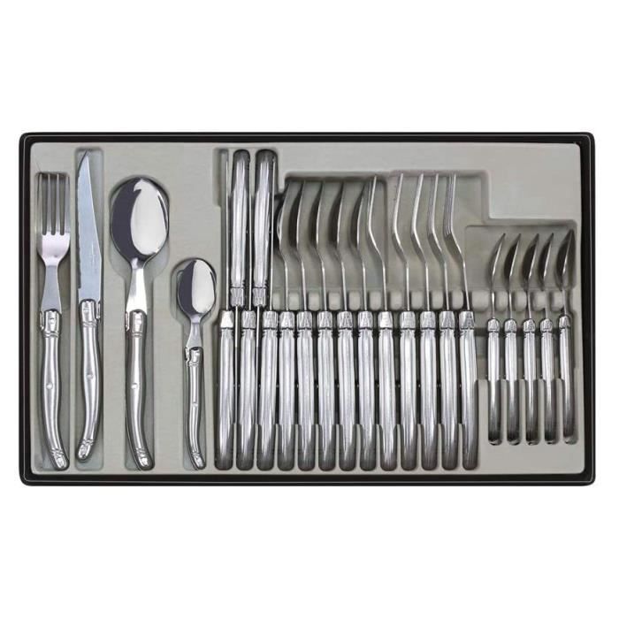 Ménagère - Laguiole 24 pièces Argent - Métal