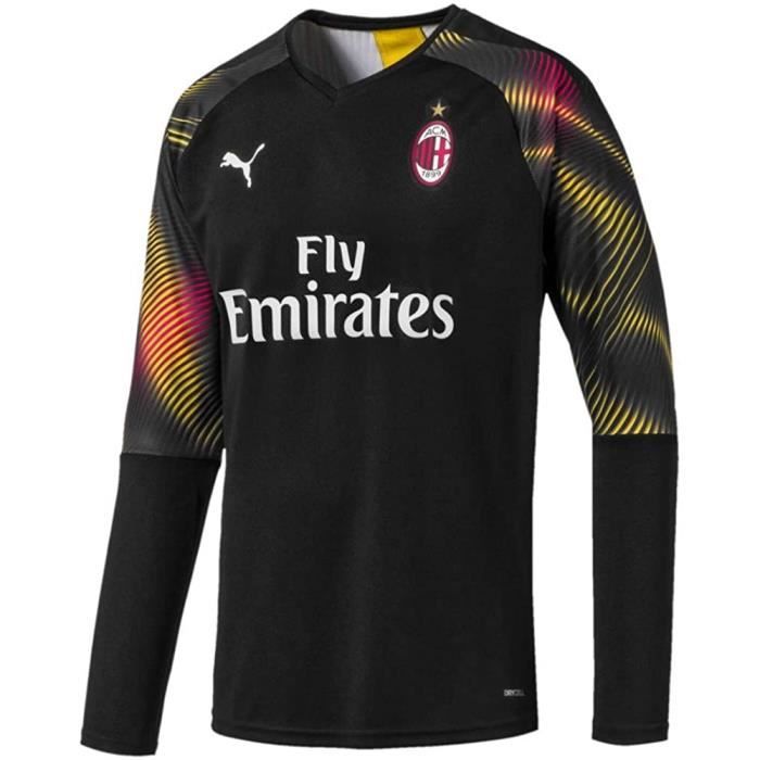 PUMA Maillot Gardien de But Milan 19/20 Noir S