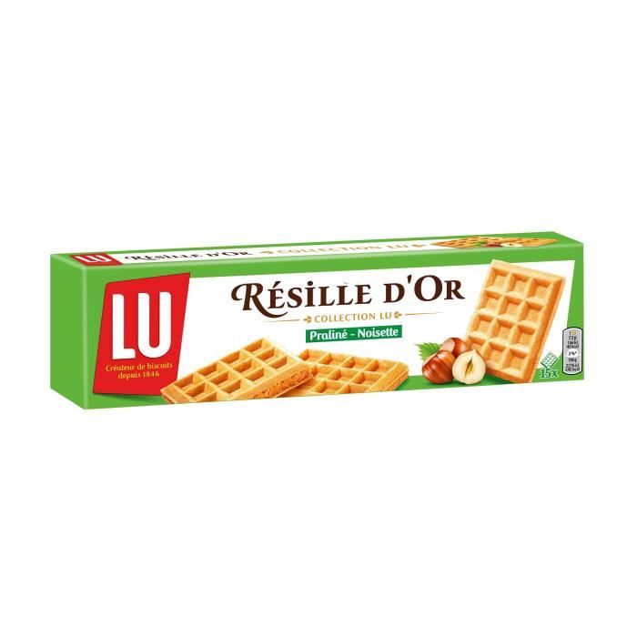 Gaufrettes fourrés à la noisette 110g Lu
