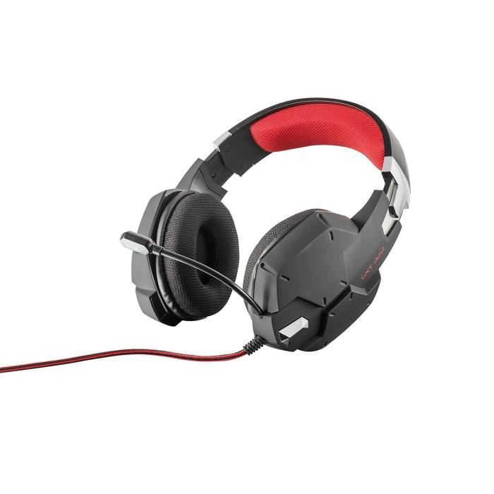 TRUST Casque-micro Gamer GXT322 - Noir