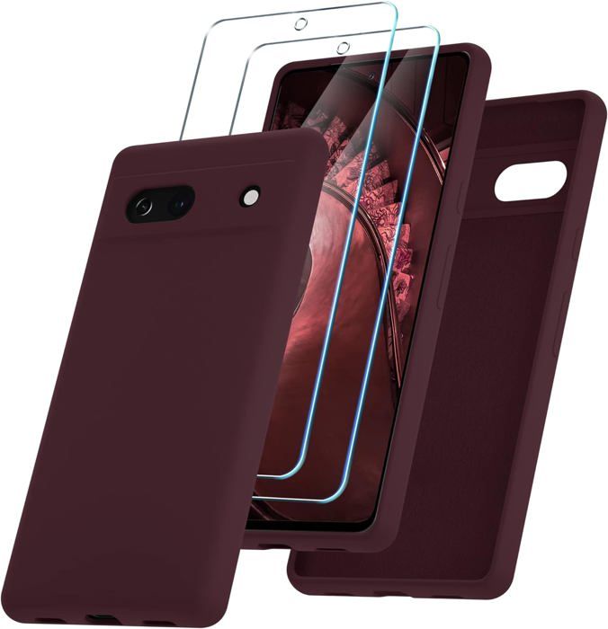 Accessoire Tracker Sport Kwmobile - Coque Protection Garmin Epix 2 | 2 étuis Silicone | Transparent Noir | Anti-rayures Garmin Epix Pro Gen 2