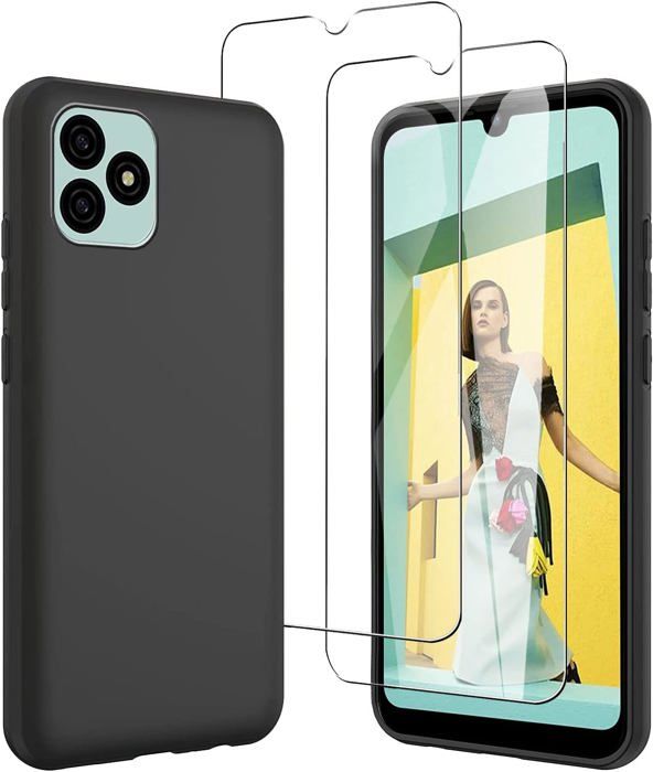 Custodia Portafoglio In Pelle Con Supporto Per Blackview OSCAL C20 E C20 Pro - PU Con Chiusura Magnetica, 3 Slot Carte E Tasca Contanti, Flip Cover Blu, Resistente E Pratica - 3
