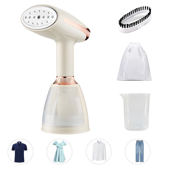 Défroisseur vapeur - WELAN - Portable 1500W - 280ml - Chauffage rapide 20s - Débit 28g/min - Semelle céramique