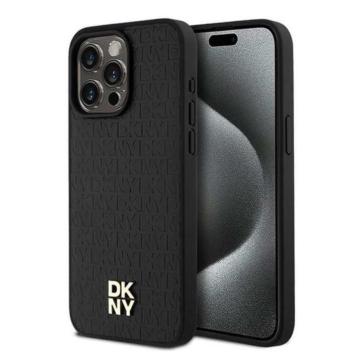 Coque de téléphone - DKNY - IPhone 15 Pro Max - Noir - Design élégant - Protection optimale