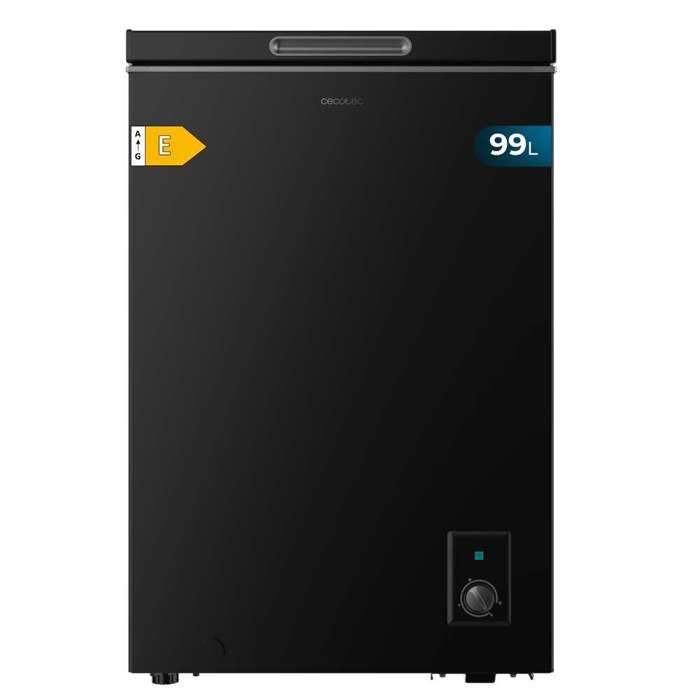 Congélateur horizontal - Bolero - CoolMarket Chest 99 - Noir - 99 L - Classe E - Fast Freezing - Cecotec