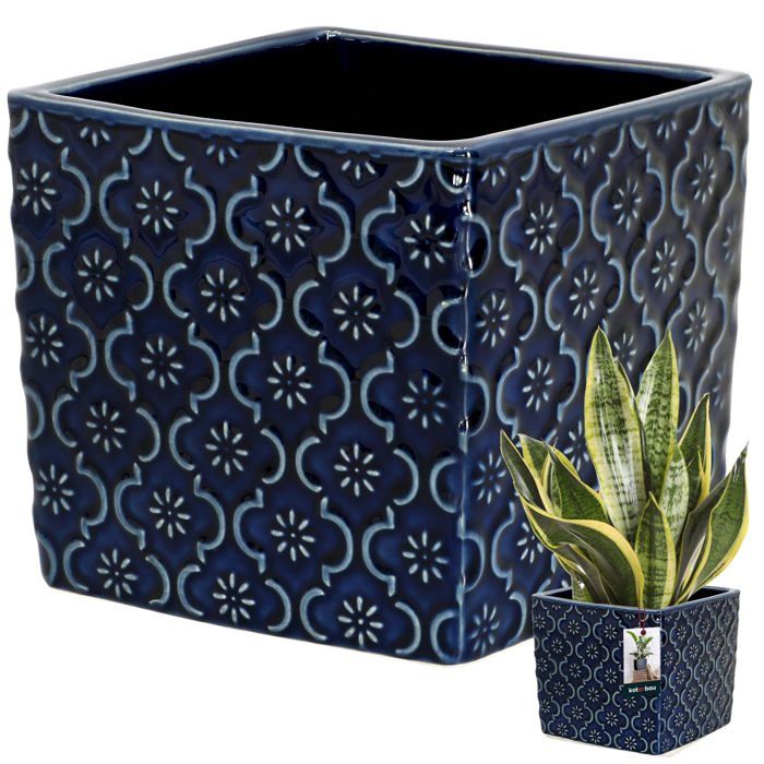 Pot De Fleurs, En Céramique, Diamètre : 10 Cm, Pour Fleurs, Plantes