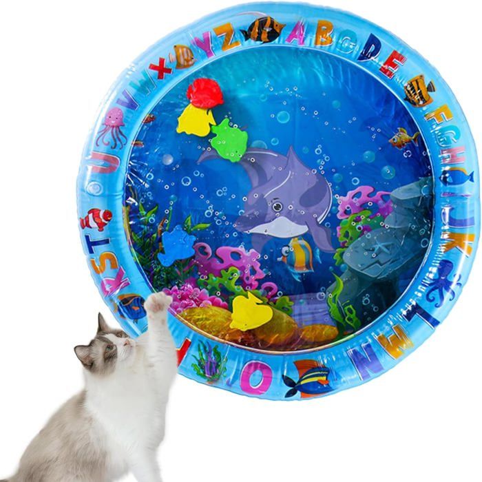 Tapis de jeu gonflable - ULISEM - Été - PVC écologique - 65x65 cm - Résistant aux rayures