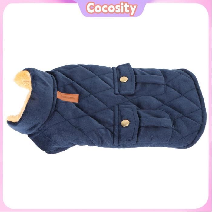 Comparer les prix de Cocosity manteau d’hiver pour chien Veste Chaude Pour Chien Tendance -vent Confortable épaisse Pour animalerie blouson M.
