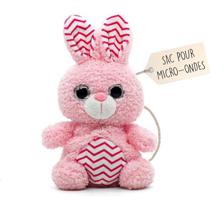 Bouillotte micro-ondes naturelle Pelucho - Grenouille - Doudou et Bouillotte micro-ondes naturelle Pelucho - Grenouille - Doudou et