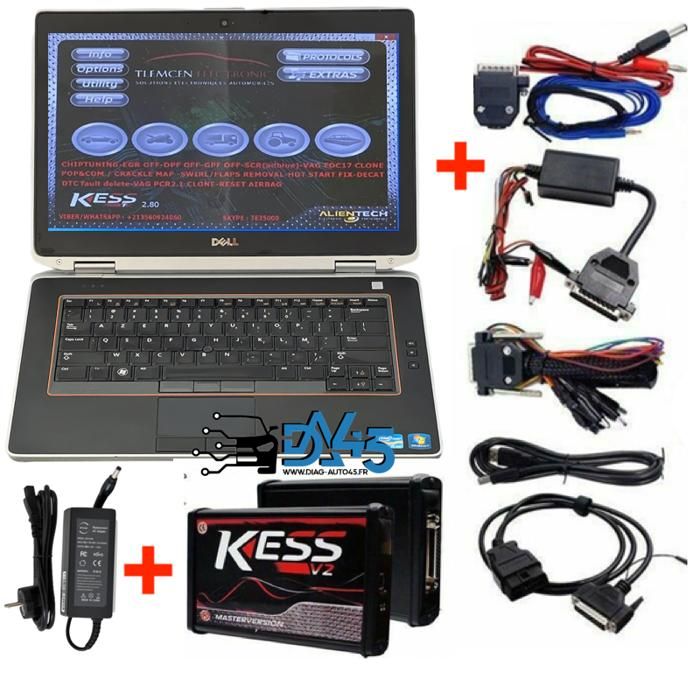 Valise KESS V2 programmation moteur + FAP