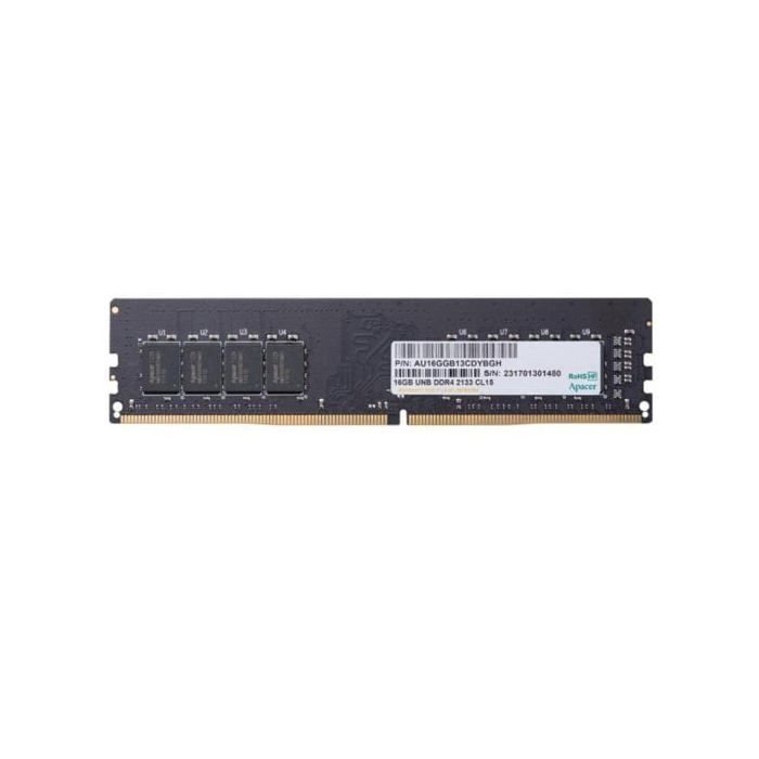 Mémoire RAM Apacer EL.08G2V.GNH 8Go 1x8Go DDR4 2666MHz CL19 DIMM Unbuffered - vue 2