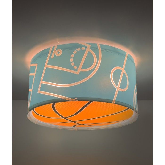 Dalber Plafonnier pour enfant Basket Panier sports enfants